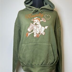 Betty Boop Howdy Cowboy Hoodie Fleischer Studios Western Graphic M